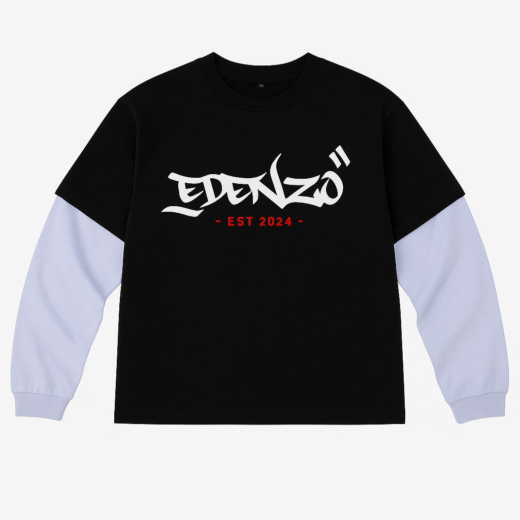 LAYERED MEMORIES LONGSLEEVE BLACK